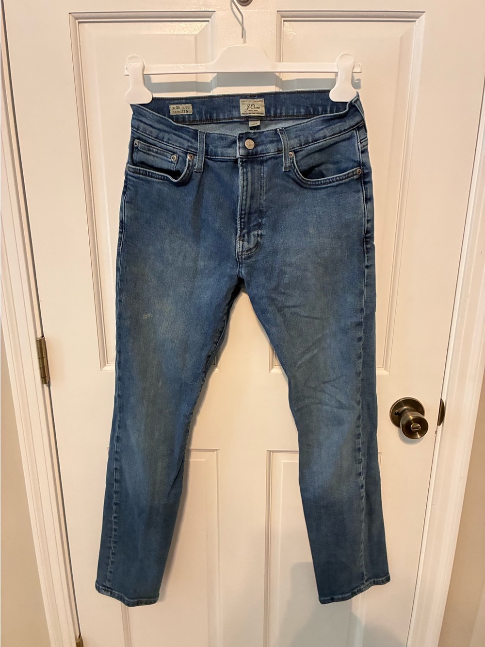 J crew men’s denim jeans, size 30/30.